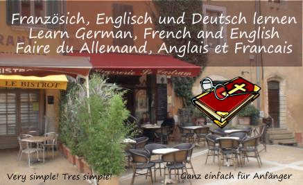 Deutsch-Englisch-Franzsisch lernen-Logo