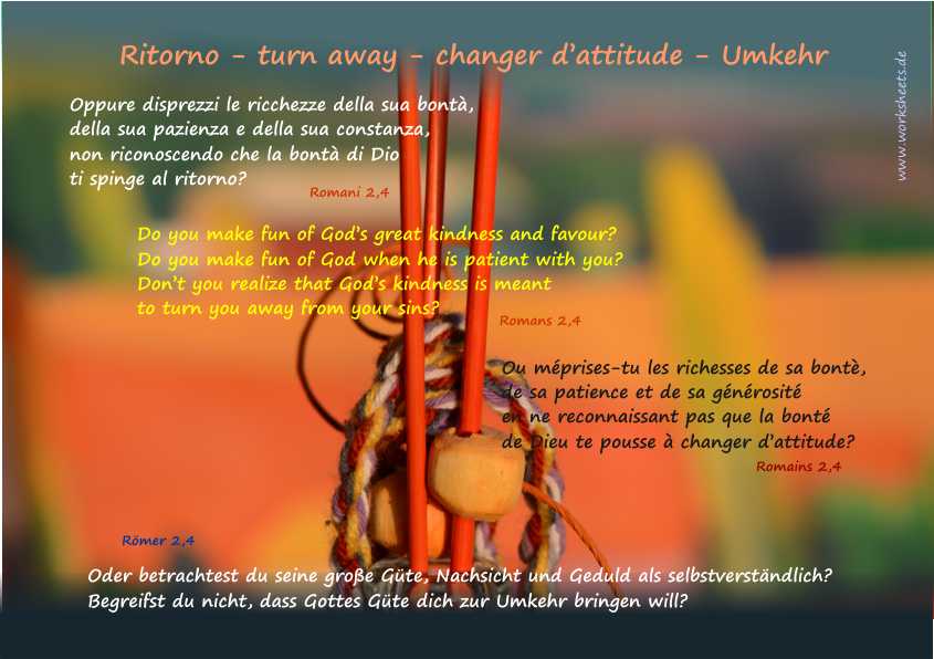 Ritorno-turn away-attitude-Umkehr